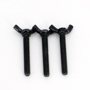 High Strength Grade 4.8 8.8 10.9 12.9 Black Oxide DIN316 Butterfly Wing Bolts