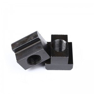 High Strength Grade 4 8 10 12 Steel Black Oxide T Nuts