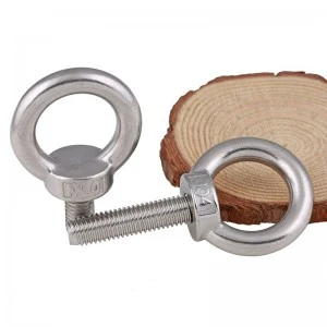 Stainless Steel A2-70 A4-80 SS201 SS304 SS316 DIN580 Eye Bols