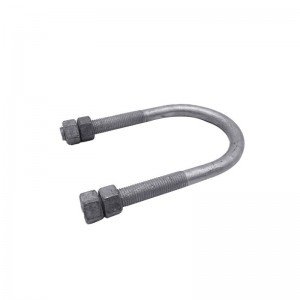 High Strength Grade 4.8 8.8 10.9 12.9 Steel Hot Dip Galvanized HDG DIN3570 U Bolts