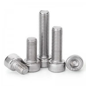 Stainless Steel SS201 SS304 SS316 A2-70 A4-80 DIN912 Allen Bolts