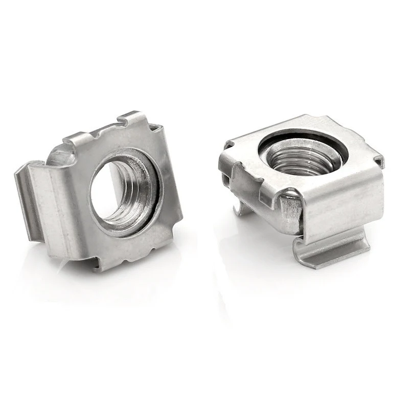 Stainless Steel A2-70 A4-80 SS201 SS304 SS316 Cage Nuts (4)