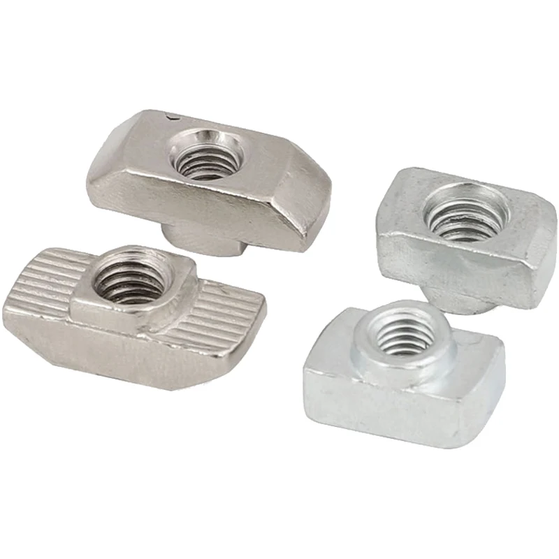Zinc Plated Steel Stainless Steel T Nuts