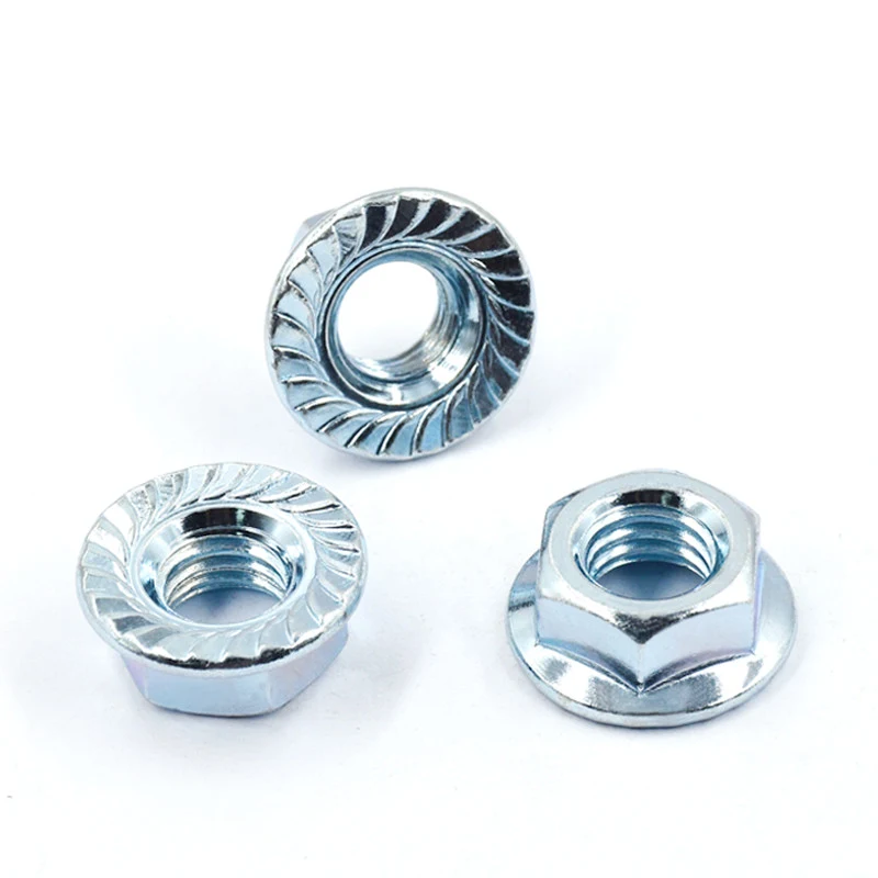 High Strength Grade 4 8 10 12 Steel Galvanized Blue White Zinc P ( (2)