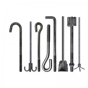 High Strength Grade Claw-type anchor bolt grade 8.8 10.9 12.9