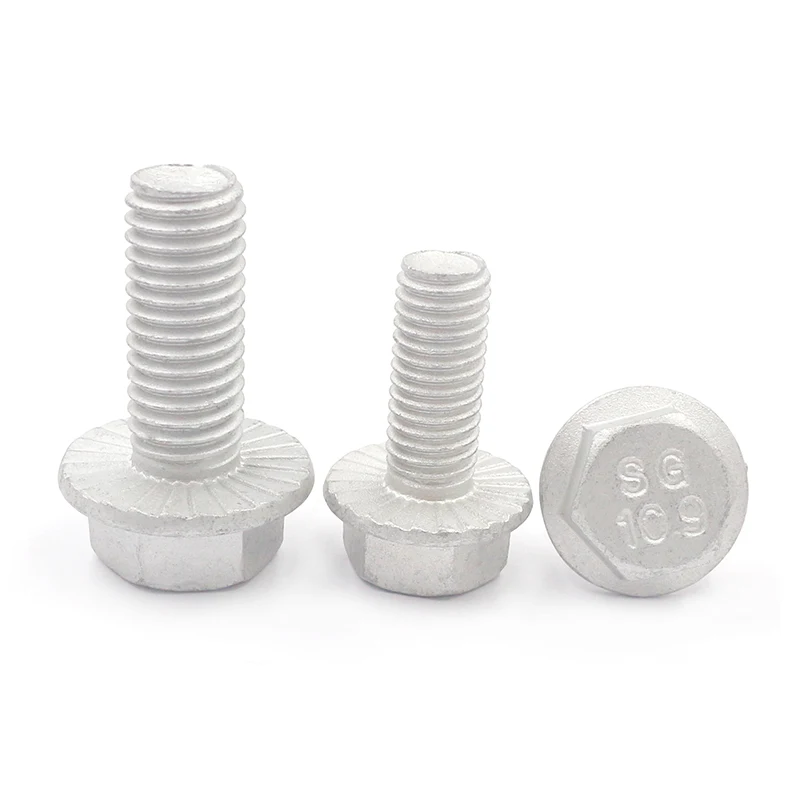 High Strength Grade 4.8 8.8 10.9 12.9 Hot Dip Galvanized HDG DIN6921 Fla ( (5)