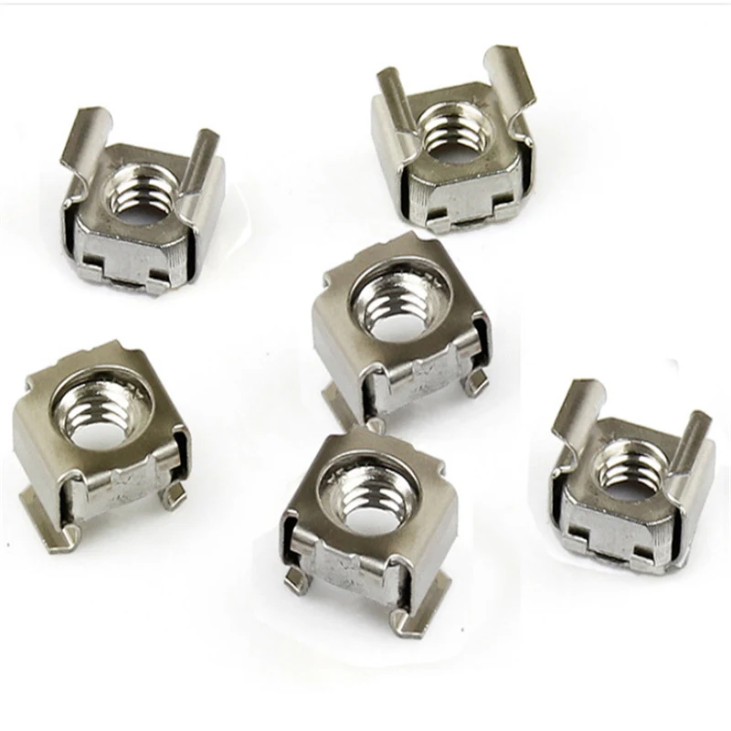 Stainless Steel A2-70 A4-80 SS201 SS304 SS316 Cage Nuts (10)