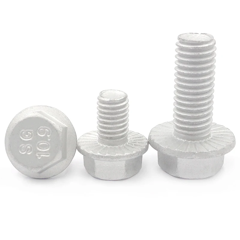 High Strength Grade 4.8 8.8 10.9 12.9 Hot Dip Galvanized HDG DIN6921 Fla (