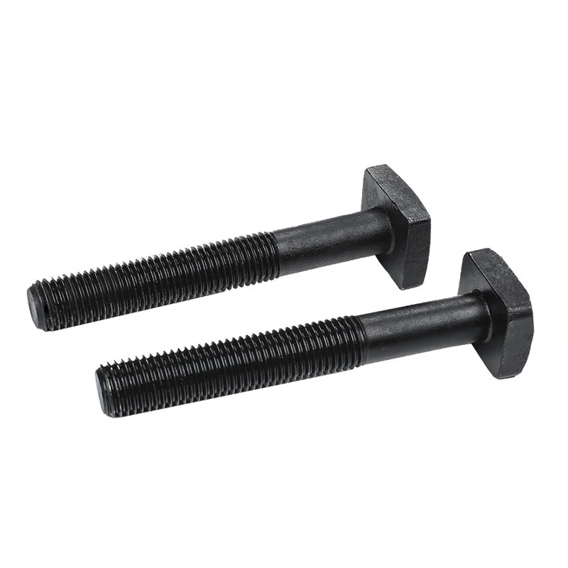 High Strength Grade 4.8 8.8 10.9 12.9 Black Oxide DIN186 T Bolts (12)