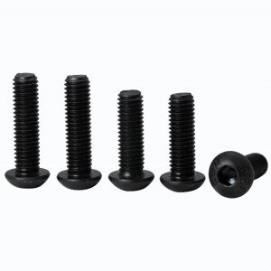 High Strengh Grade 4.8 8.8 10.9 12.9 Black Oxide ISO7380 Button Head Hex Socket Bolts