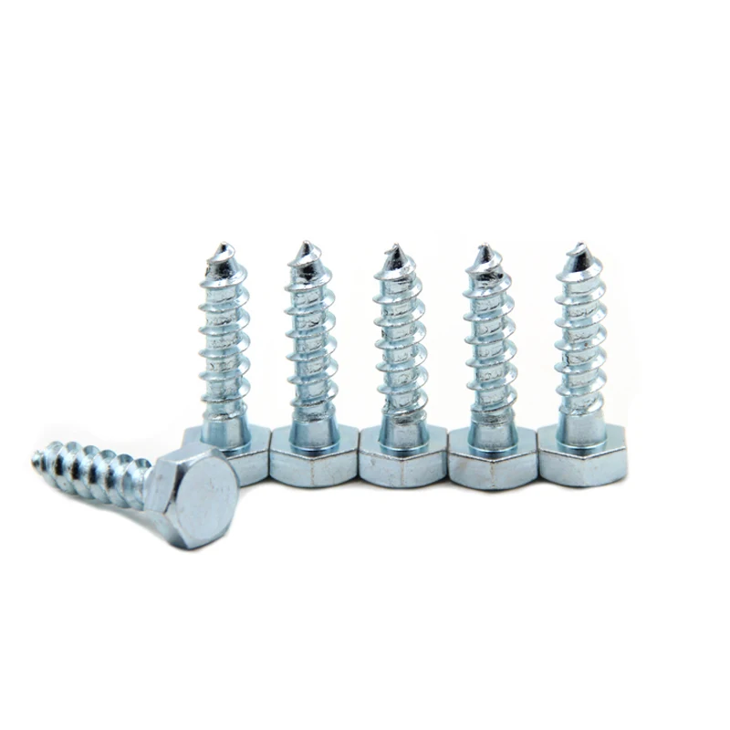 Zinc Plated Steel Hexagon Head 