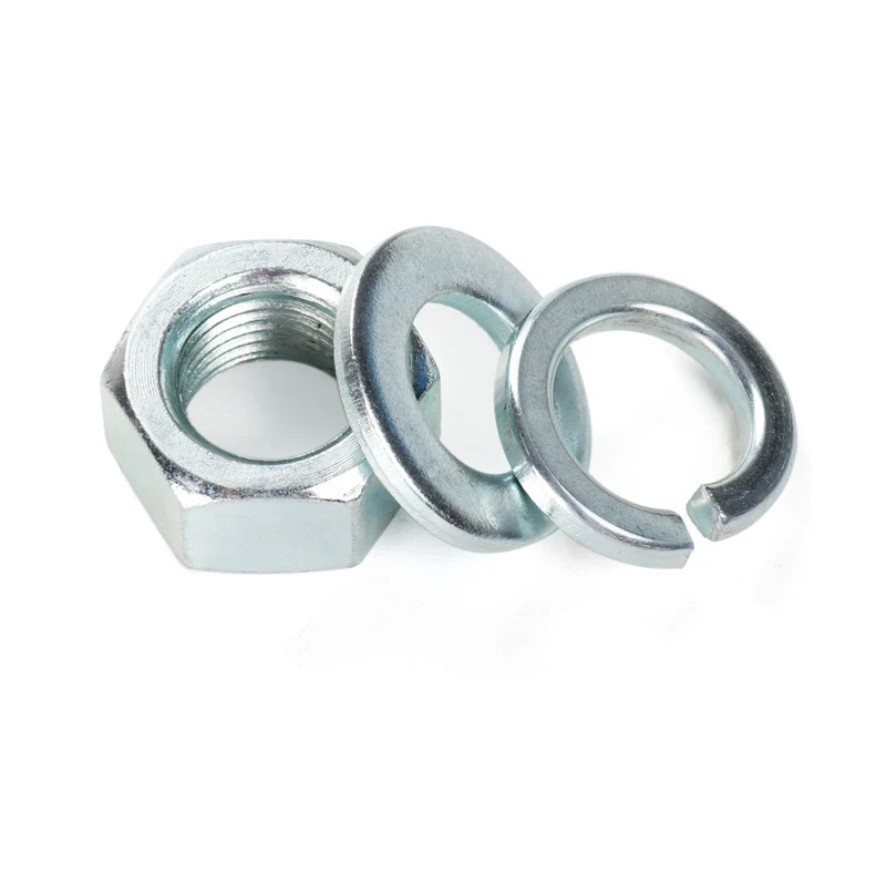 High Strength Grade 4 8 10 12 Steel Galvanized Blue White Zinc Plated DIN9 ( (7)