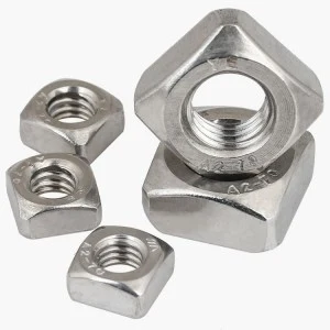 Stainless Steel A2-70 A4-80 SS201 SS304 SS316 DIN577 Square Nuts