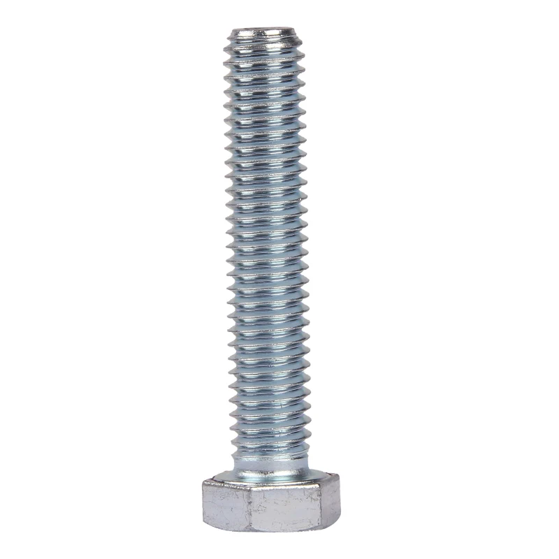 ANC BSW High Strength White Zinc Plated Hex Bolts (4)