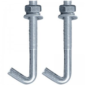 High Strength Grade j-Bolts Anchor Bolts