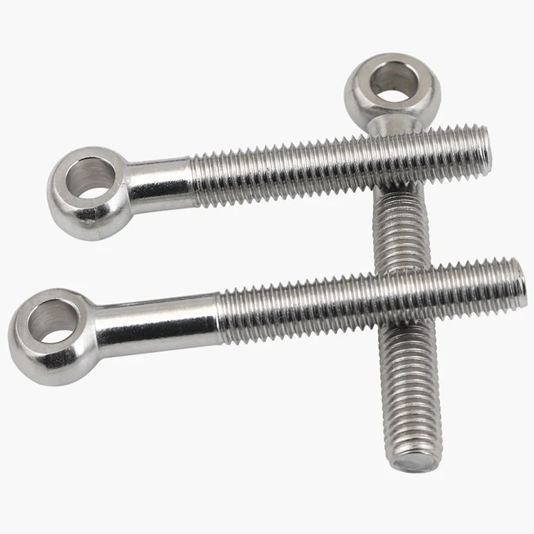 Stainless Steel A2-70 A4-80 SS201 SS304 SS316 DIN444 Eye Bolts (6)