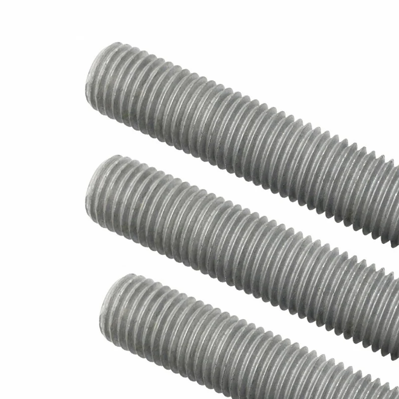 Hot Dip Galvanized HDG High Strength Steel Grade 4.8 8.8 10.9 12.9 DIN975 DIN976 Threaded Rods