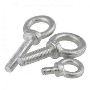 High Strength Grade 4.8 8.8 10.9 12.9 Steel Galvanized White Blue Zinc Plated DIN580 Eye Bolts