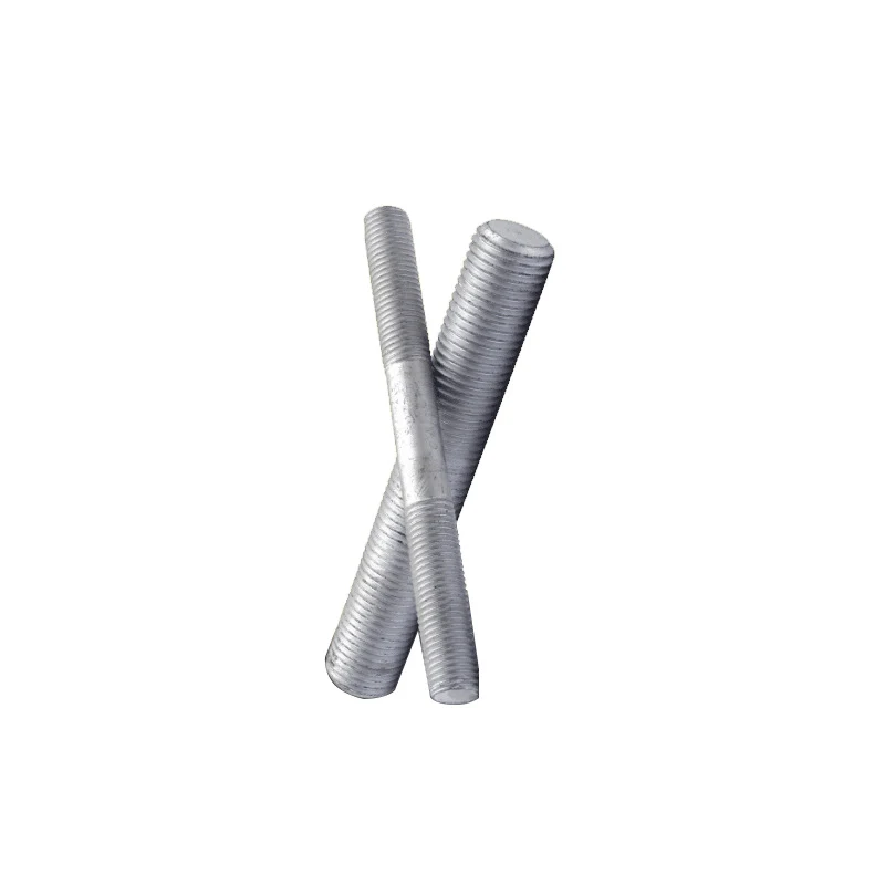 Dacromet Plated Steel DIN938 Double Ending Stud Bolts