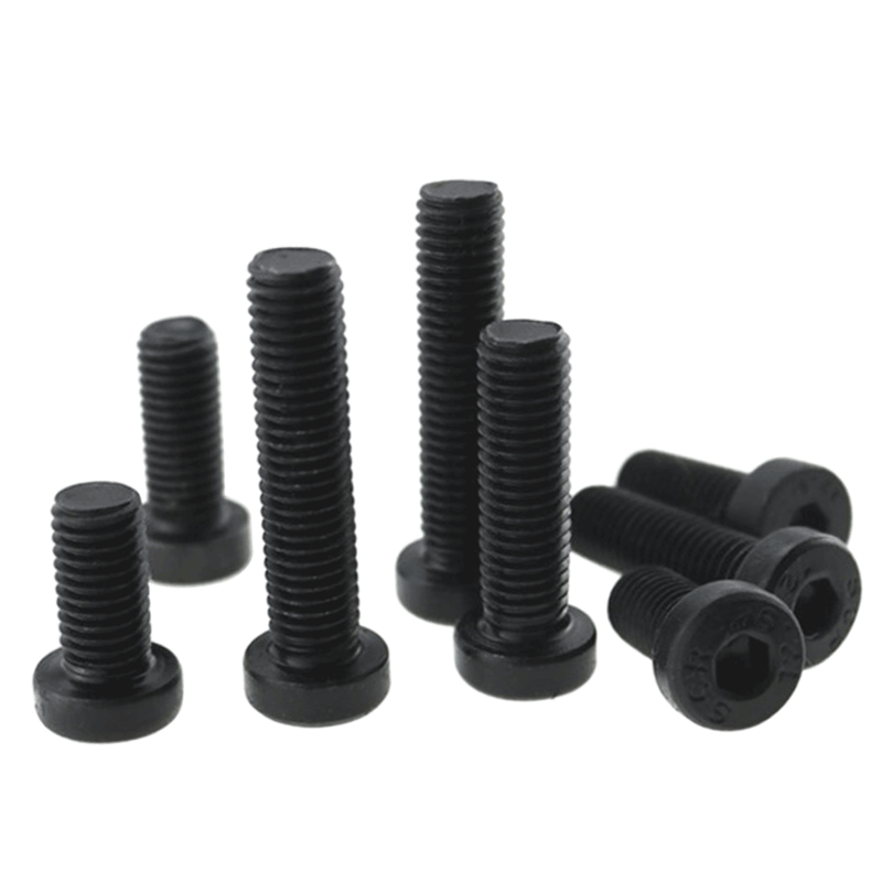 High Strength Grade 4.8 8.8 10.9 12.9 Steel Black Oxide DIN7984 Low Head Hex Socket Bolts Featured Image