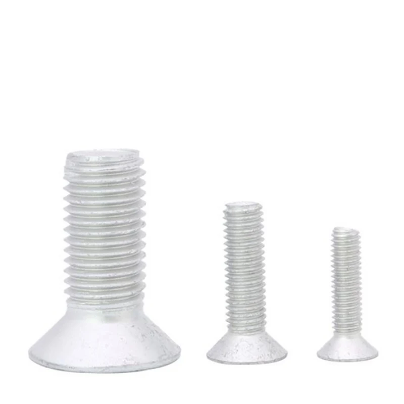 High Strength Grade 4.8 8.8 10.9 12.9 Dacromet DIN7991 CSK Flat Head Hex Socket Bolts Featured Image