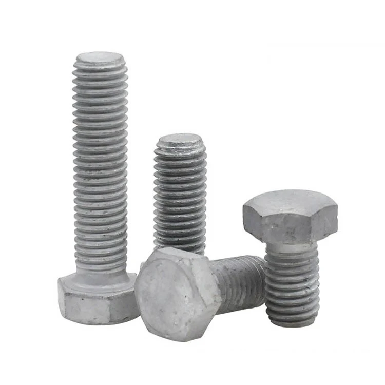 High Strength Grade 8.8 10.9 12.9 Steel DIN931 DIN933 Hot Dip Galvani ( (8)