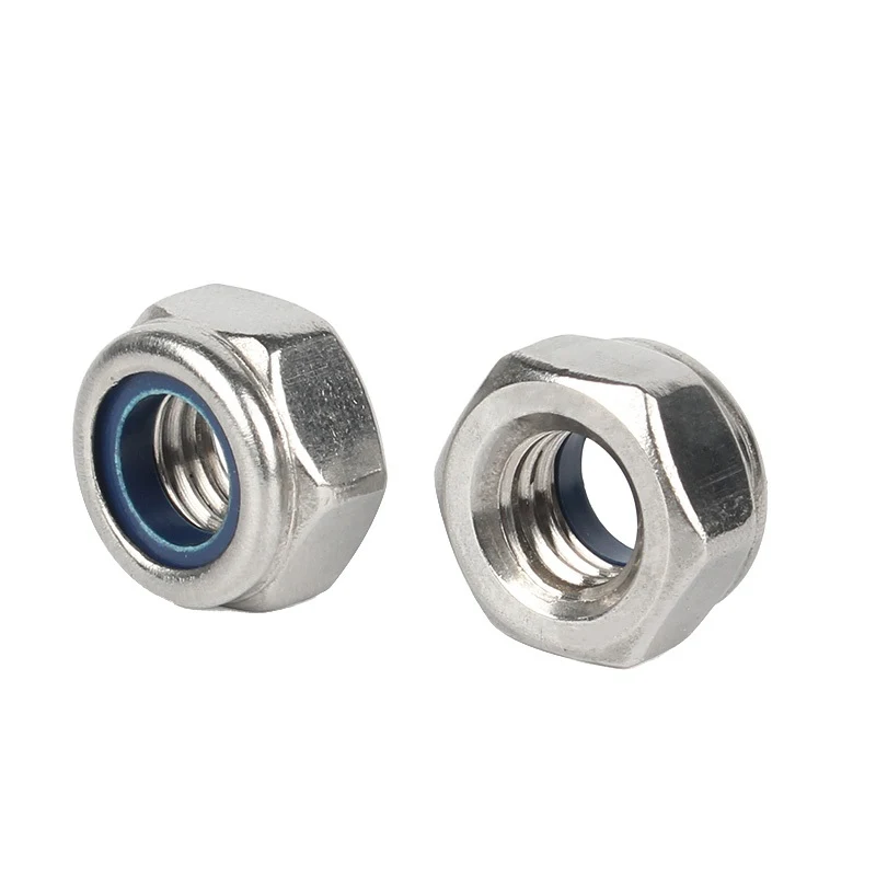 Stainless Steel A2-70 A4-80 SS201 SS304 SS316 DIN982 DIN985 Nylon Lo (