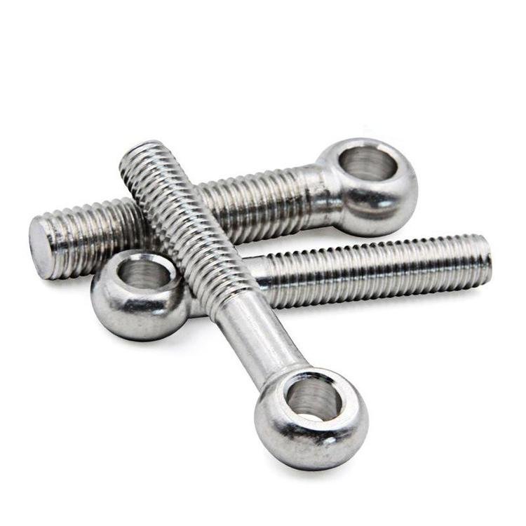 High Strength Grade 4.8 8.8 10.9 12.9 Steel Zinc Plated DIN444 Eye Bolts Featured Image
