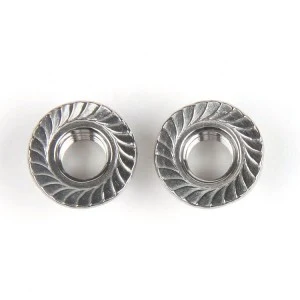 Stainless Steel A2-70 A4-80 SS201 SS304 SS316 DIN6923 Hex Flange Nuts