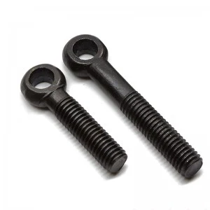 High Strength Grade 4.8 8.8 10.9 12.9 Steel Black Oxede DIN444 Eye Bolts