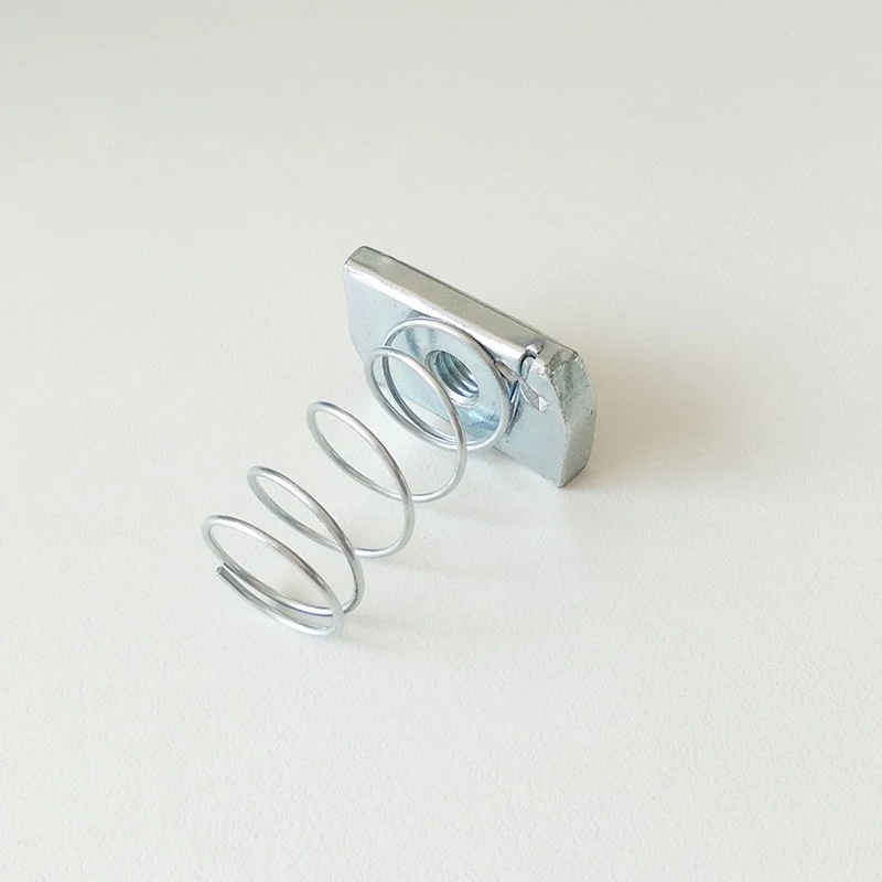 Zinc Plated Spring Channel Nuts