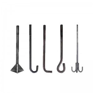 High Strength Grade Claw-type anchor bolt grade 8.8 10.9 12.9