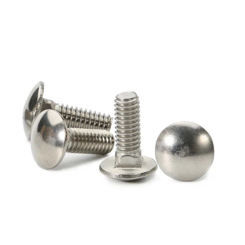 Stainless Steel SS201 SS304 SS316 A2-70 A4-80 DIN603 Carriage Bolts Featured Image