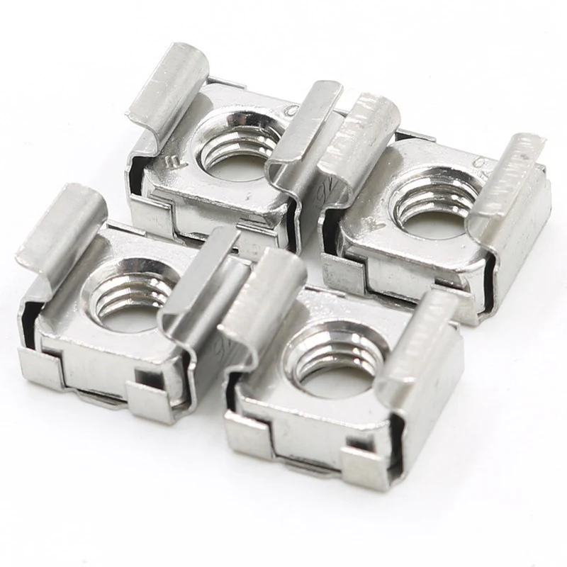 Stainless Steel A2-70 A4-80 SS201 SS304 SS316 Cage Nuts (6)
