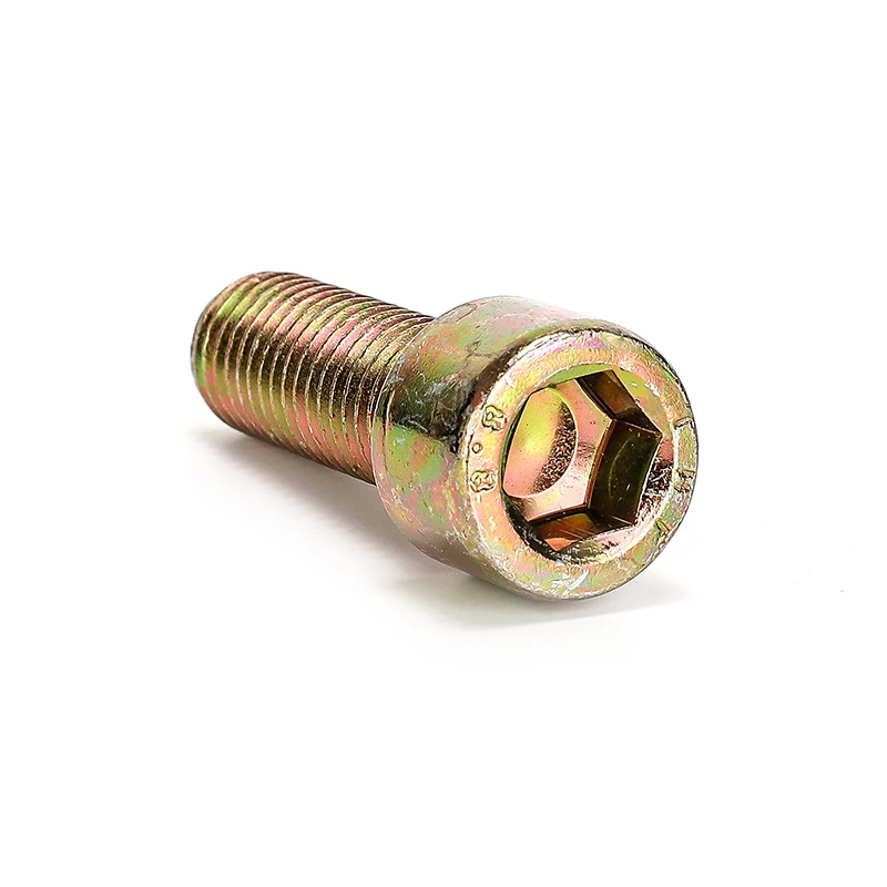 High Strength Grade 4.8 8.8 10.9 12.9 Steel Yellow Zinc Plated DIN912  ( (12)