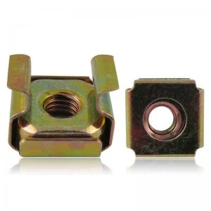 High Strength Grade 4 8 10 12 Steel Color Yellow Zinc Plated Cage Nuts