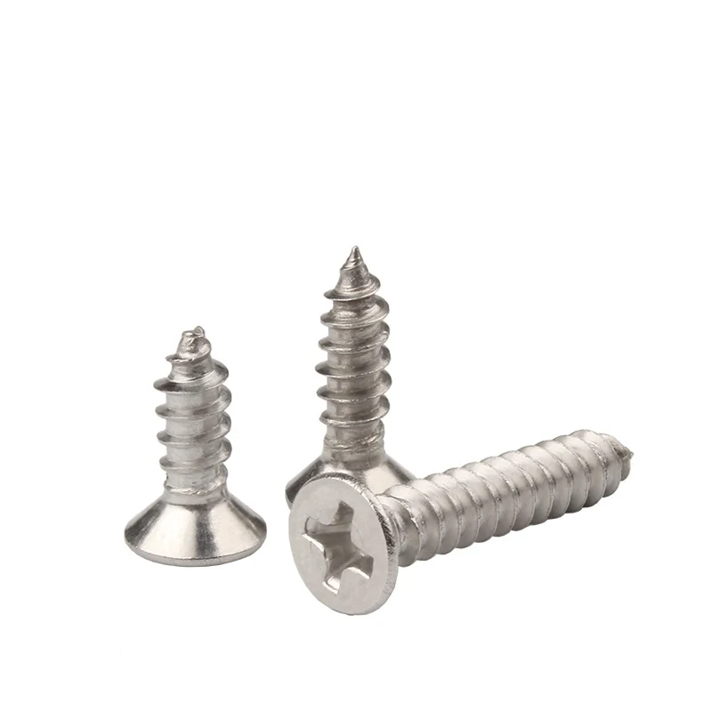 Stainless steel countersunk head screw