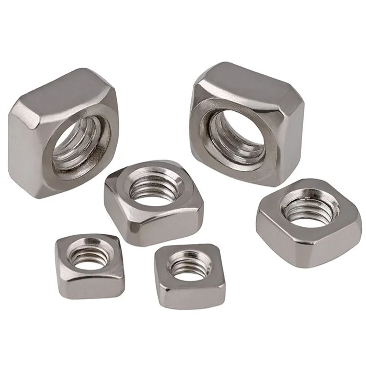 Stainless Steel SS201 SS304 SS316 DIN577 Square Nuts