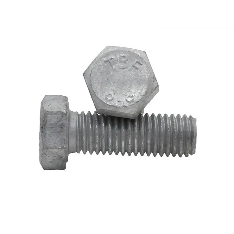High Strength Grade 8.8 10.9 12.9 Steel DIN931 DIN933 Hot Dip Galvani ( (9)