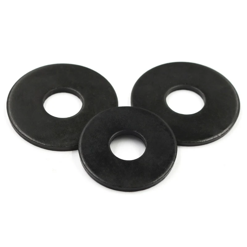 Black Oxide Steel DIN125 Flat Washers