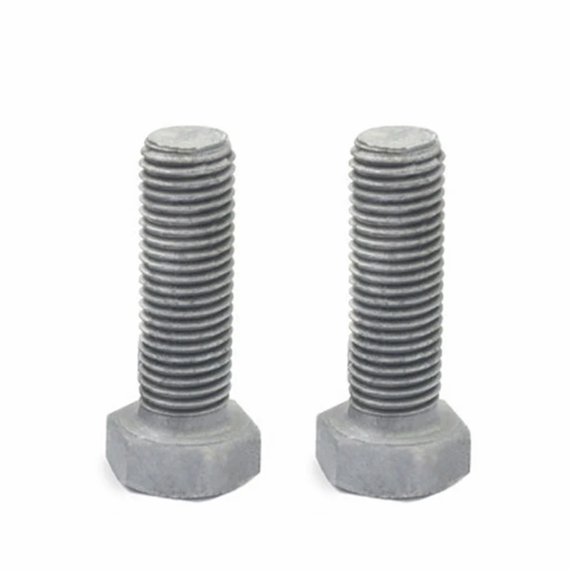 High Strength Grade 8.8 10.9 12.9 Steel DIN931 DIN933 Hot Dip Galvanized HDG Hex Bolts Featured Image