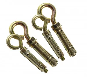 304 stainless steel Sheep eye Hook expansion bolt Coarse tooth hook lifting ring bolt