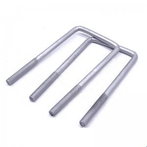 High Strength Grade Hot-Dip Zinc U-Bolts Square Bends ASME