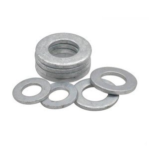 304 stainless steel Enlarge and thicken flat gasket grade 4.8 hot dip galvanized flat gasket