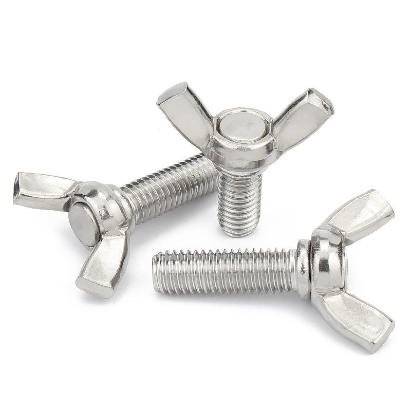 Stainless Steel A2-70 A4-80 SS201 SS304 SS316 DIN316 Butterfly Wing Bolts Featured Image