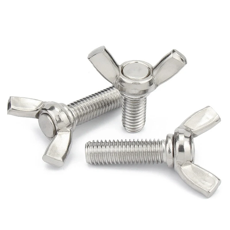 Stainless Steel A2-70 A4-80 SS201 SS304 SS316 DIN316 Butterfly Wing Bolts Featured Image