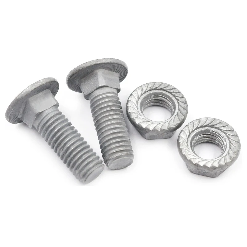 High Strength Grade 4.8 8.8 10.9 12.9 Hot Dip Galvanized HDG DIN603 Carriage Bolts Featured Image