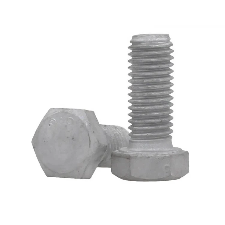 High Strength Grade 8.8 10.9 12.9 Steel DIN931 DIN933 Hot Dip Galvani (1)