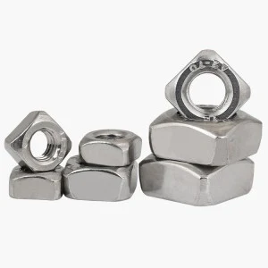 Stainless Steel A2-70 A4-80 SS201 SS304 SS316 DIN577 Square Nuts