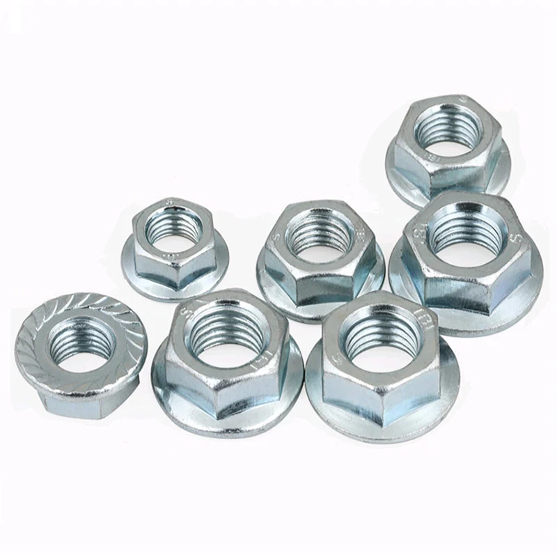 High Strength Grade 4 8 10 12 Steel Galvanized Blue White Zinc P (
